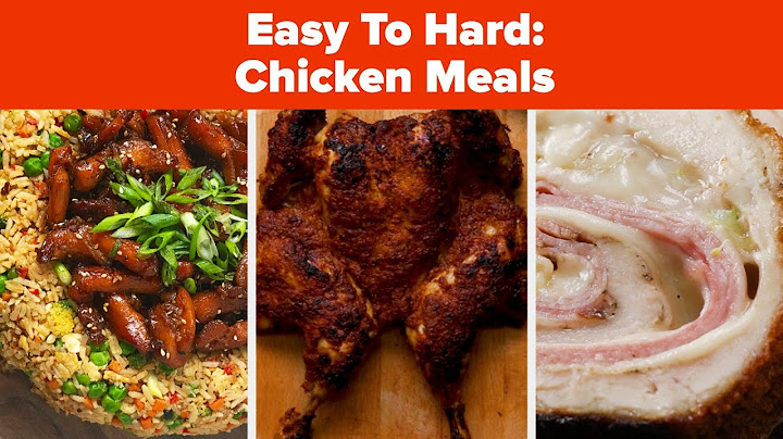 Easy to Hard: Γεύματα με κοτόπουλο